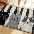 Minimalist Imitation Cashmere Cat Rug