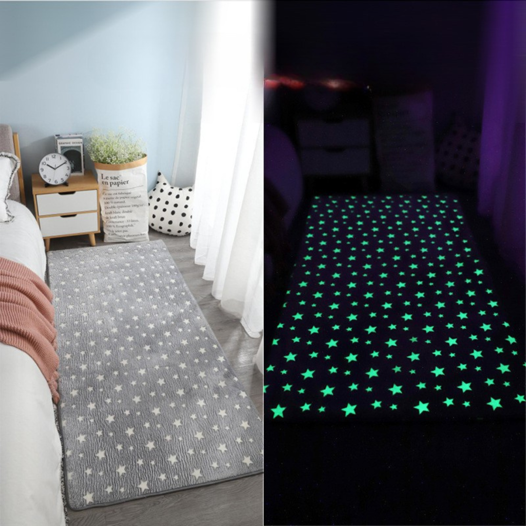 Minimalist Luminous Starry Sky Rug