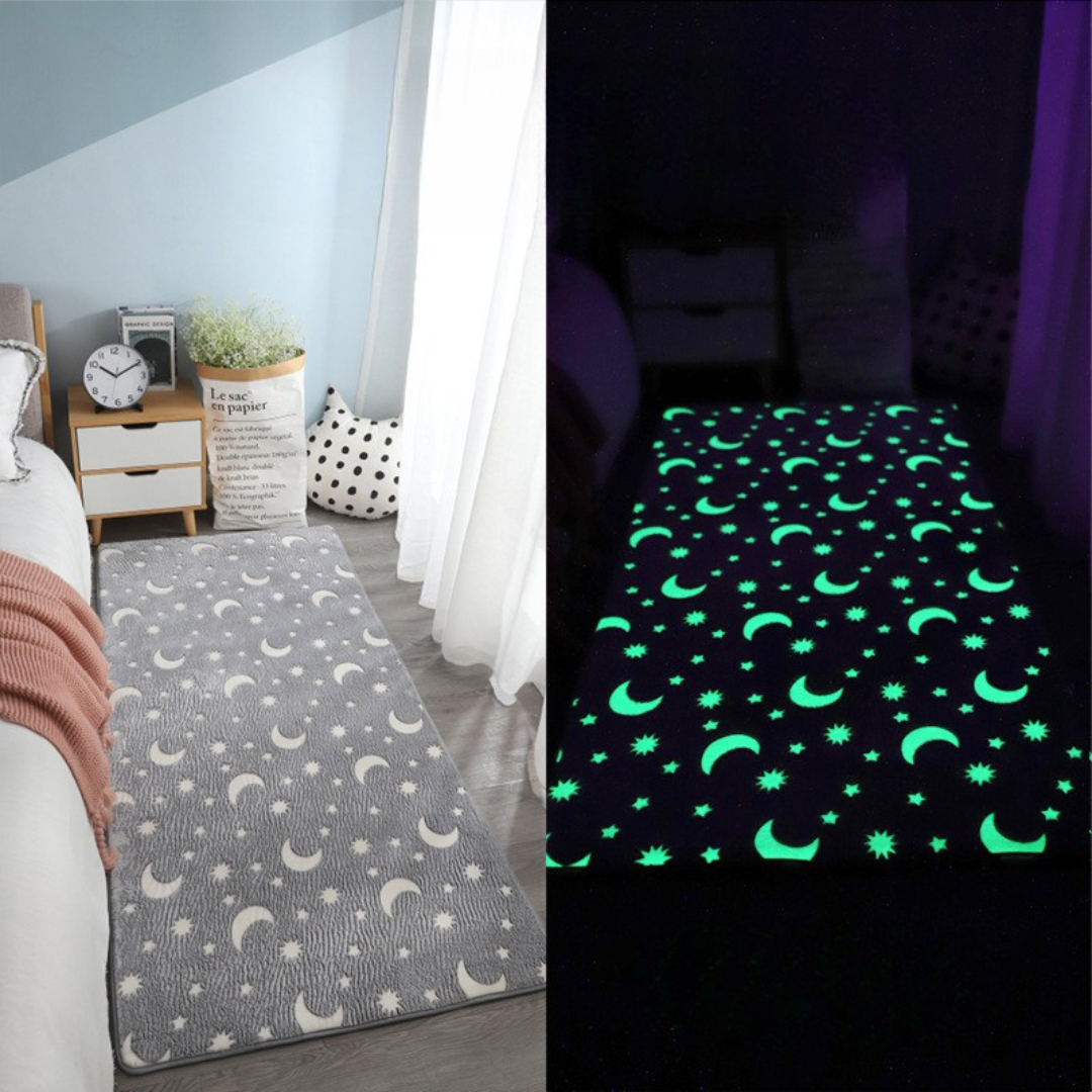 Minimalist Luminous Starry Sky Rug