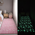 Minimalist Luminous Starry Sky Rug