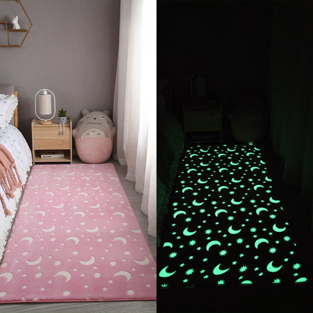 Minimalist Luminous Starry Sky Rug