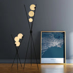 Tripod Moon LED Table & Floor Lamp – Nordic Minimalist Standing Desk Light