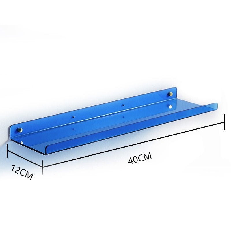 Modern Acrylic Floating Wall Shelves