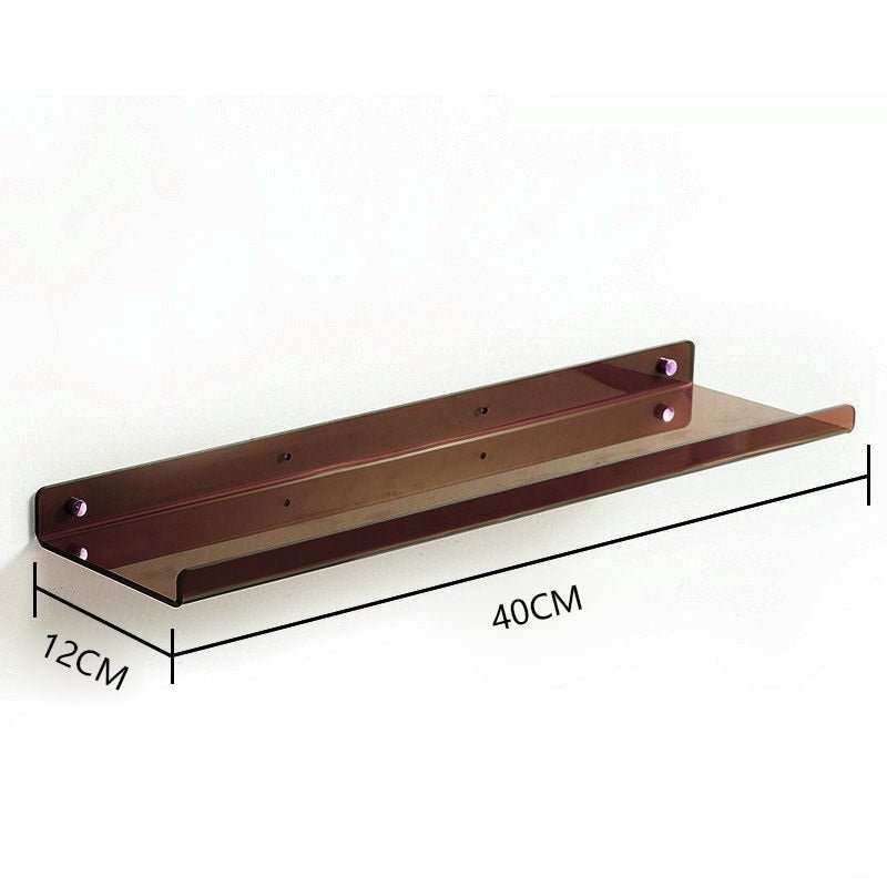Modern Acrylic Floating Wall Shelves
