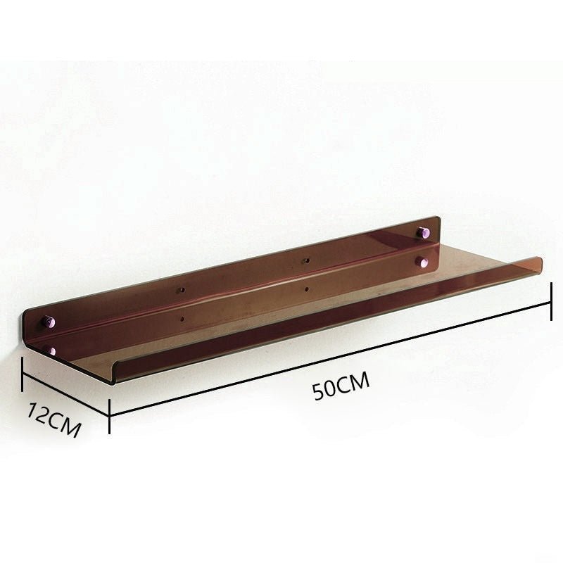 Modern Acrylic Floating Wall Shelves