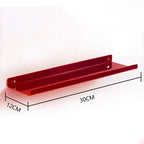 Modern Acrylic Floating Wall Shelves