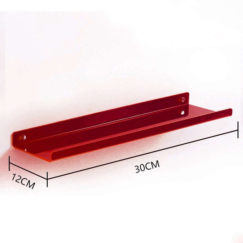 Modern Acrylic Floating Wall Shelves