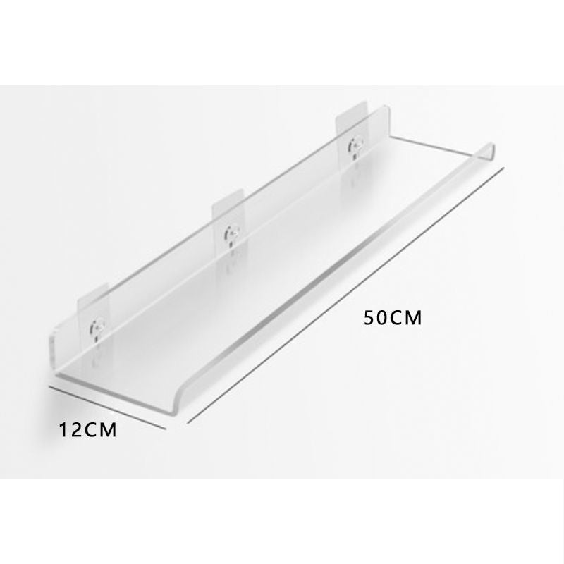 Modern Acrylic Floating Wall Shelves