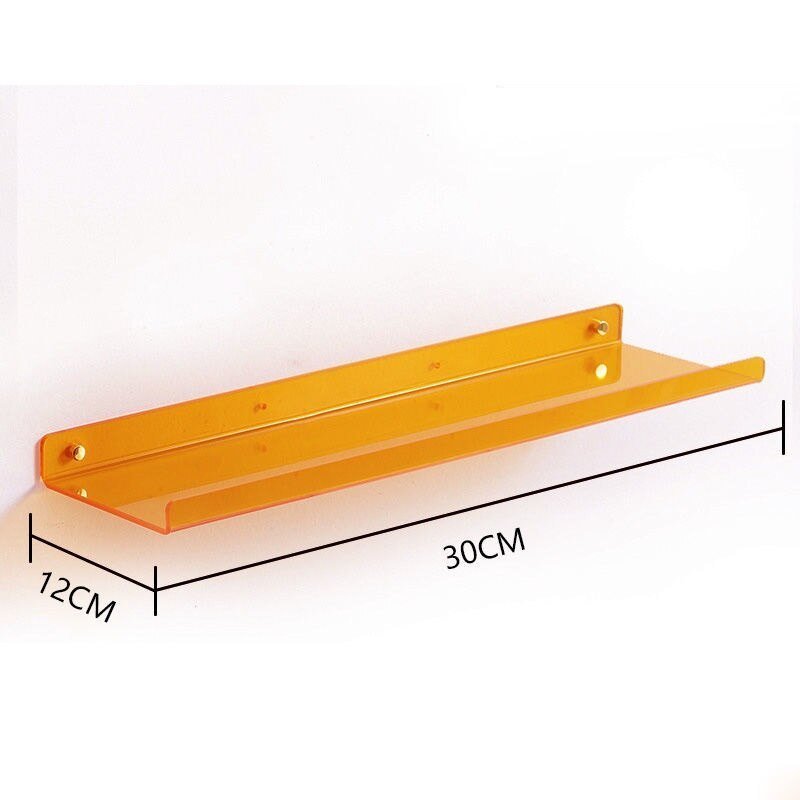 Modern Acrylic Floating Wall Shelves
