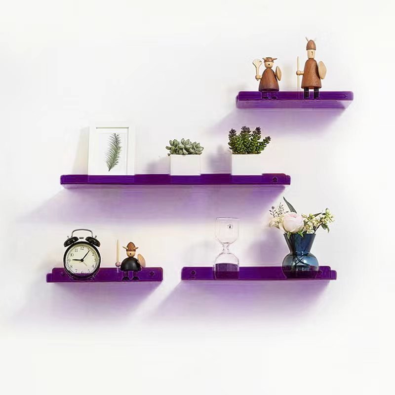 Modern Acrylic Floating Wall Shelves