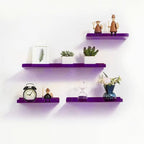 Modern Acrylic Floating Wall Shelves