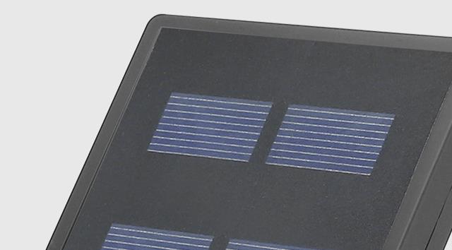 Modern Conical Solar LED Spotlight 1-Light