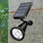 Modern Conical Solar LED Spotlight 1-Light
