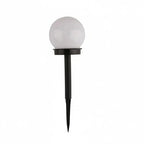 Modern Globe Solar LED Garden Stake Light 1-Light