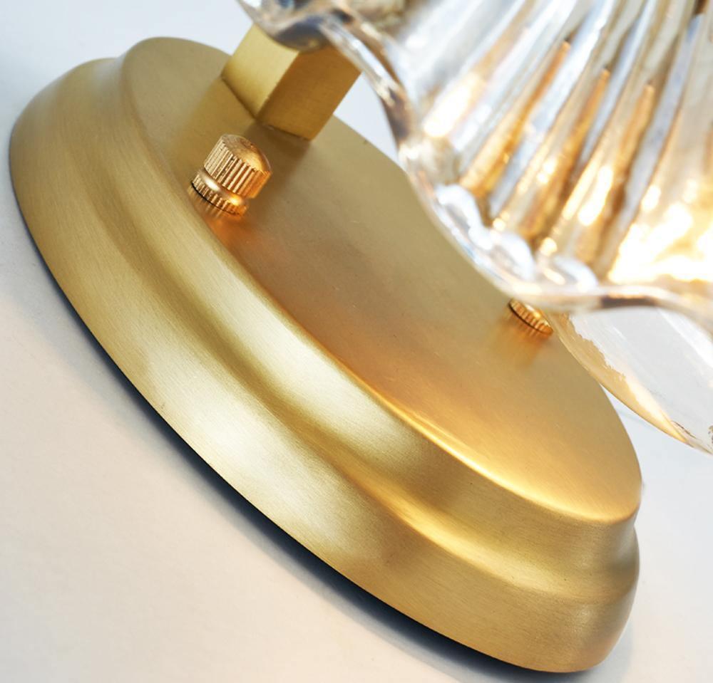 Modern Iron Glass Shell LED Wall Light 1-Light