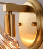 Modern Iron Glass Shell LED Wall Light 1-Light