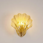Modern Iron Glass Shell LED Wall Light 1-Light