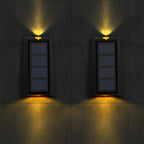 Modern LED Trapezoid Solar Wall Sconce 1-Light