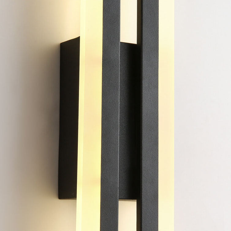 Modern Linear LED Wall Sconce Lamp 2-Light