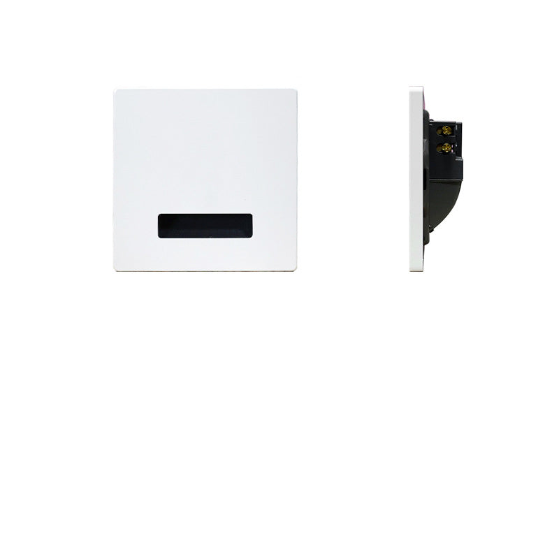 Modern Minimalist Square LED Recessed Wall Lamp 1-Light