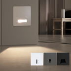 Modern Minimalist Square LED Recessed Wall Lamp 1-Light