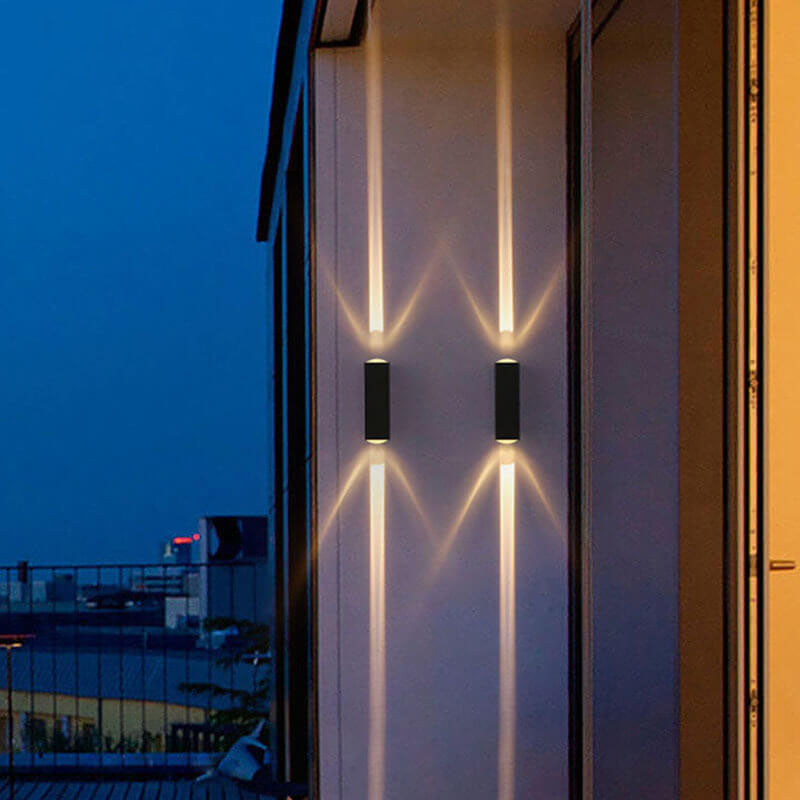 Modern Rectangular LED Wall Sconce Lamp 2-Light