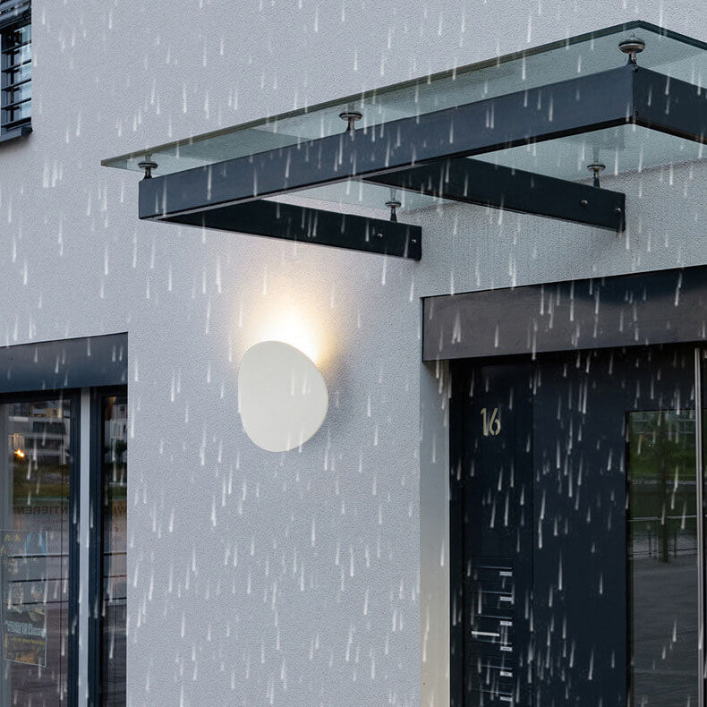 Modern Round LED Wall Sconce Lamp 1-Light