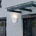 Modern Round LED Wall Sconce Lamp 1-Light