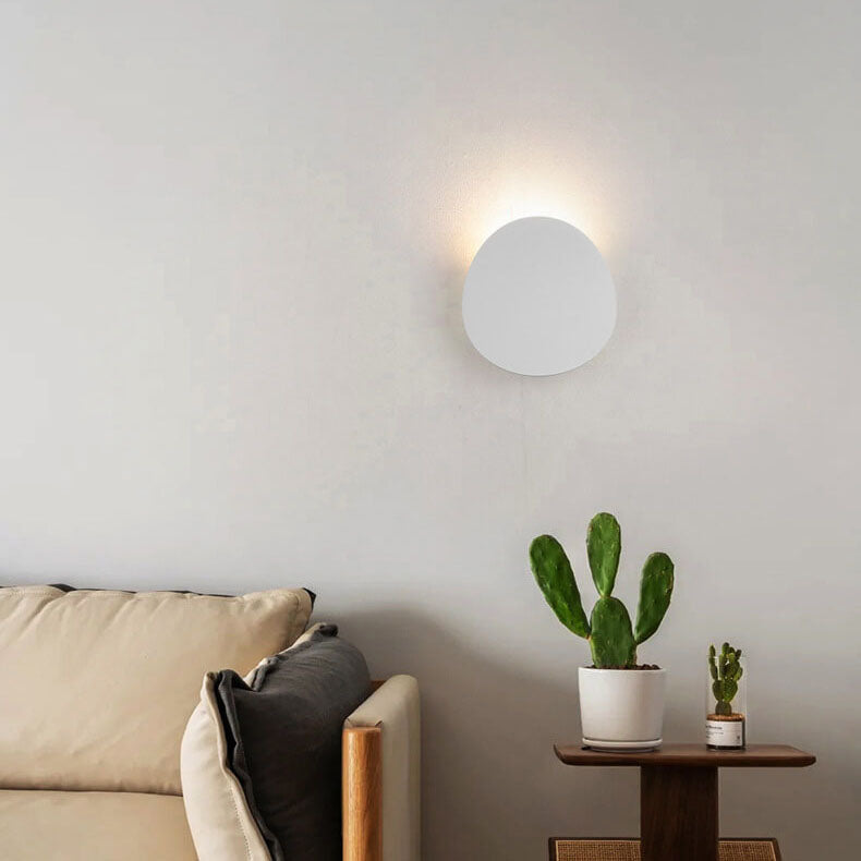 Modern Round LED Wall Sconce Lamp 1-Light