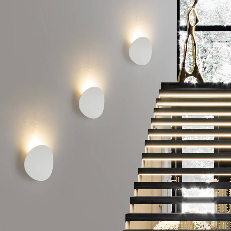 Modern Round LED Wall Sconce Lamp 1-Light