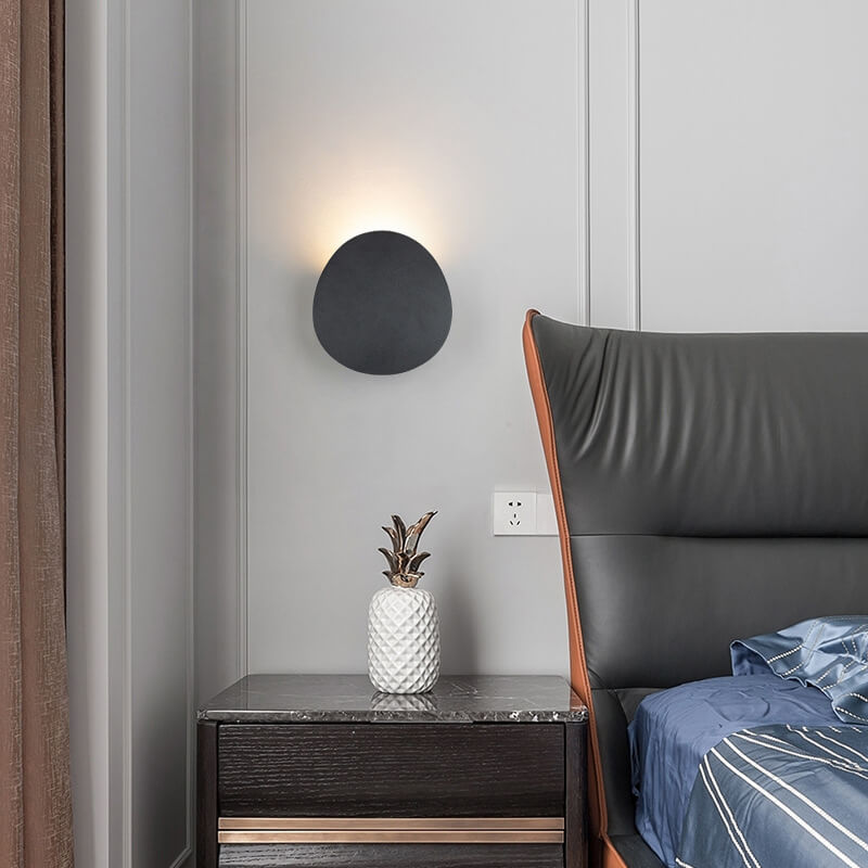 Modern Round LED Wall Sconce Lamp 1-Light