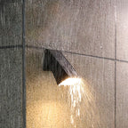 Modern Trapezoid Solar LED Wall Sconce 1-Light