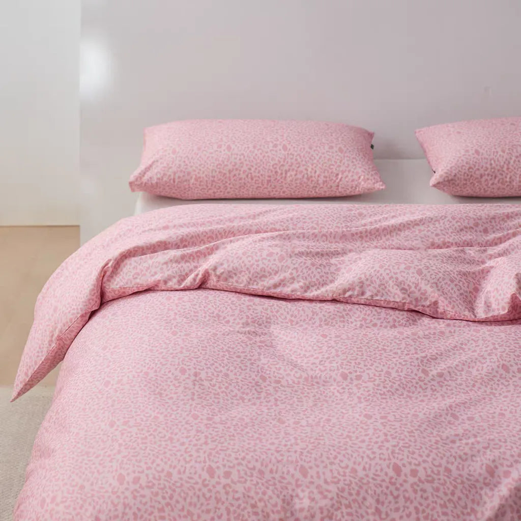Muse Leopard Print Duvet Cover Bold Cotton Bedding