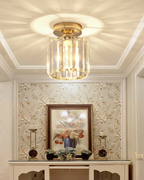Modern Glass Square Ceiling Light 1-Light