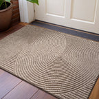 Nordic Geometric PVC Entrance Rug
