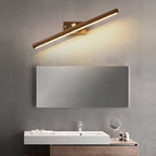 Nordic Walnut Cylinder LED Wall Sconce Lamp 1-Light