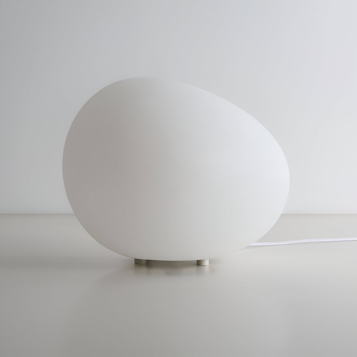 Nordic Stone-Shaped LED Table Lamp 1-Light