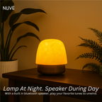 Bluetooth Speaker Lamp – LED Ambient Mood Light | Rechargeable Bedside Table Lamp