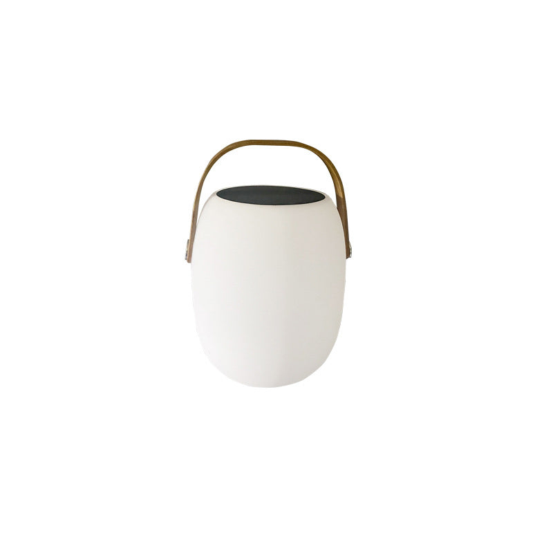 Modern Portable Solar LED Outdoor Lantern Light 1-light