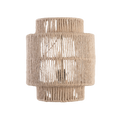 Vintage Bohemian Hand-Woven Rope Wall Sconce LED 1-Light