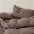 Organic Gauze Duvet Cover Soft Breathable Cotton Bedding