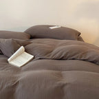 Organic Gauze Duvet Cover Soft Breathable Cotton Bedding
