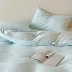 Organic Gauze Duvet Cover Soft Breathable Cotton Bedding