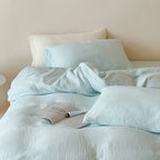 Organic Gauze Duvet Cover Soft Breathable Cotton Bedding