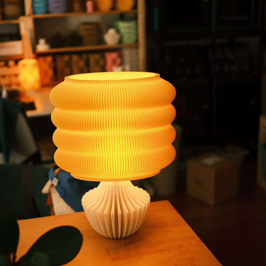 Limoncello Table Lamp Citrus Yellow Aesthetic Desk Light Glenbrookhome