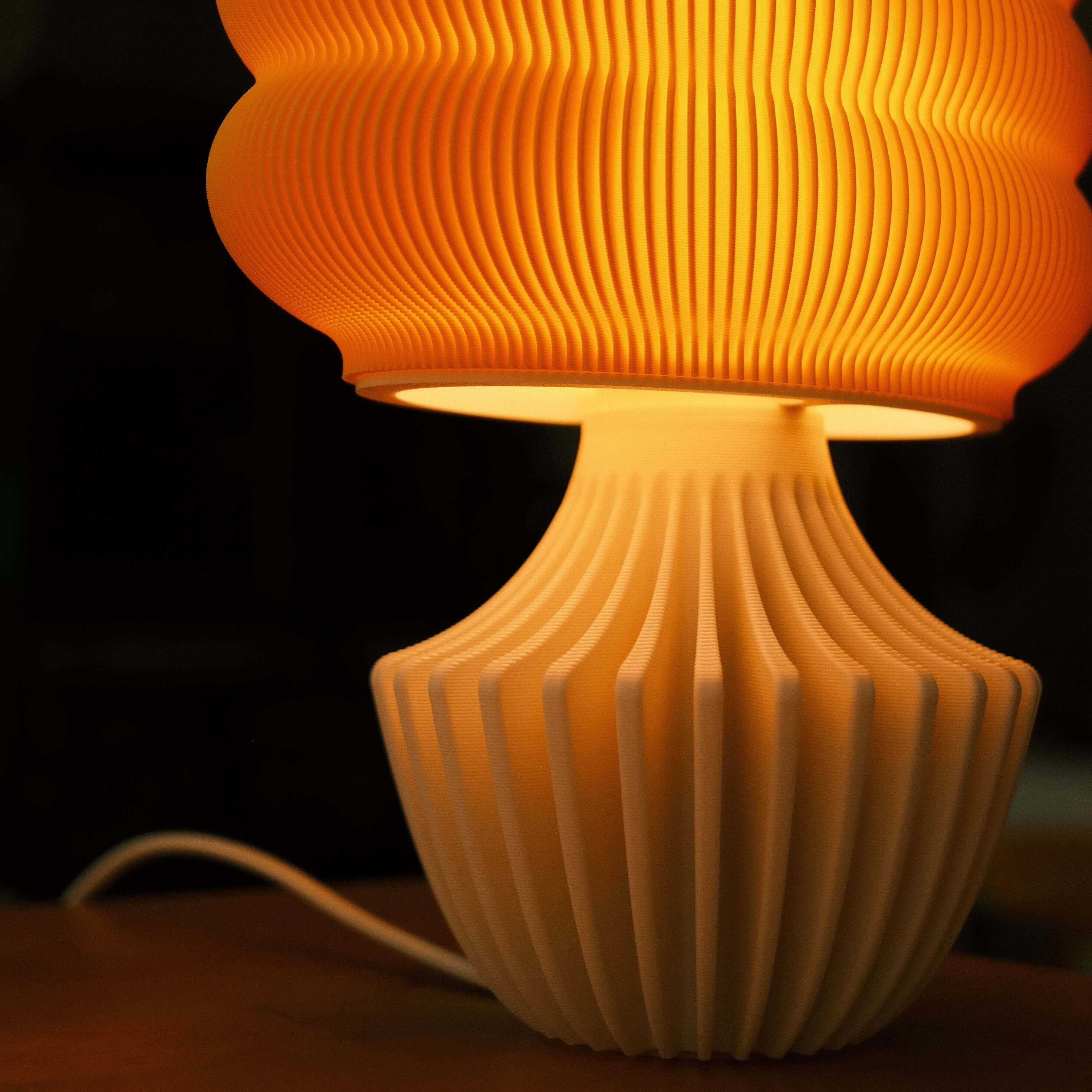 Limoncello Table Lamp Citrus Yellow Aesthetic Desk Light Glenbrookhome