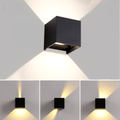 Outdoor Wall Light Rechargeable Wireless LED Sconce Waterproof Patio Garden Lighting