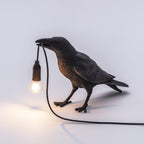Creative Raven Resin LED Plug-In Table Lamp 1-Light