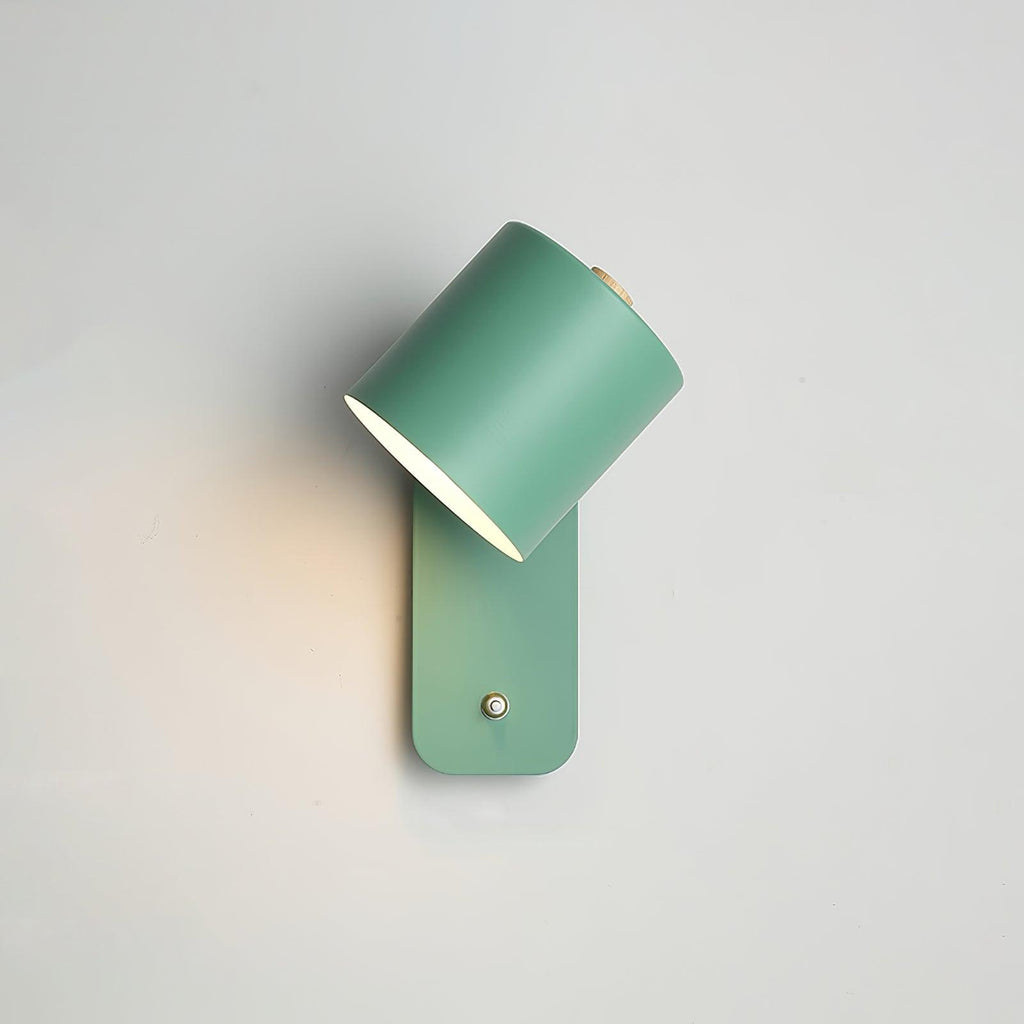 Modern Minimalist Rotatable Cylinder LED Wall Sconce 1-Light
