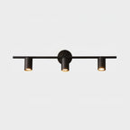 Modern Brass Double Cylinder Adjustable Wall Spotlight
